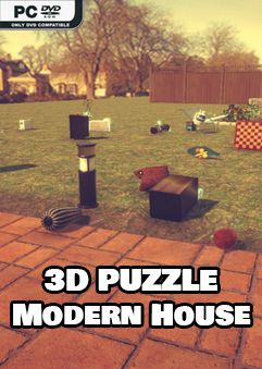 3D PUZZLE Modern House-TiNYiSO